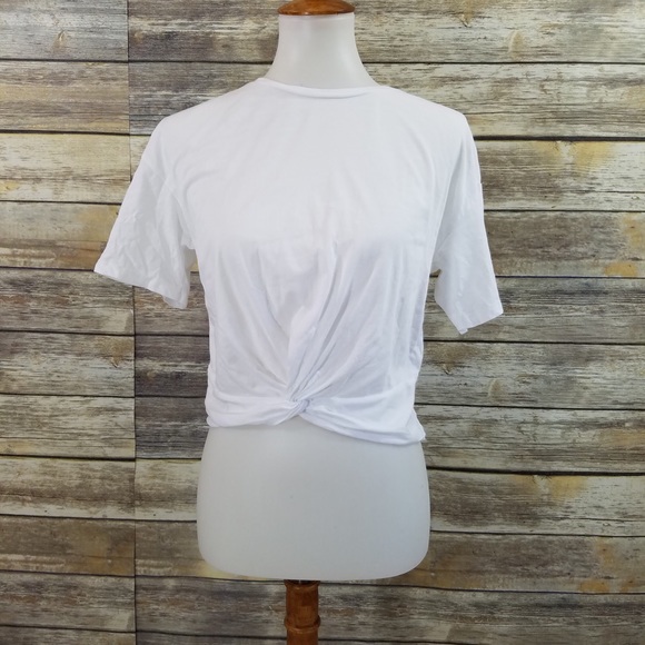 zara white t shirt